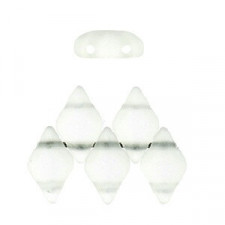 Matubo GemDuo Perlen 8x5mm Matte crystal